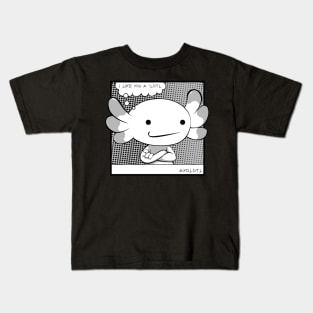 Axolotl - Like You A'lotl Funny Pun Kids T-Shirt